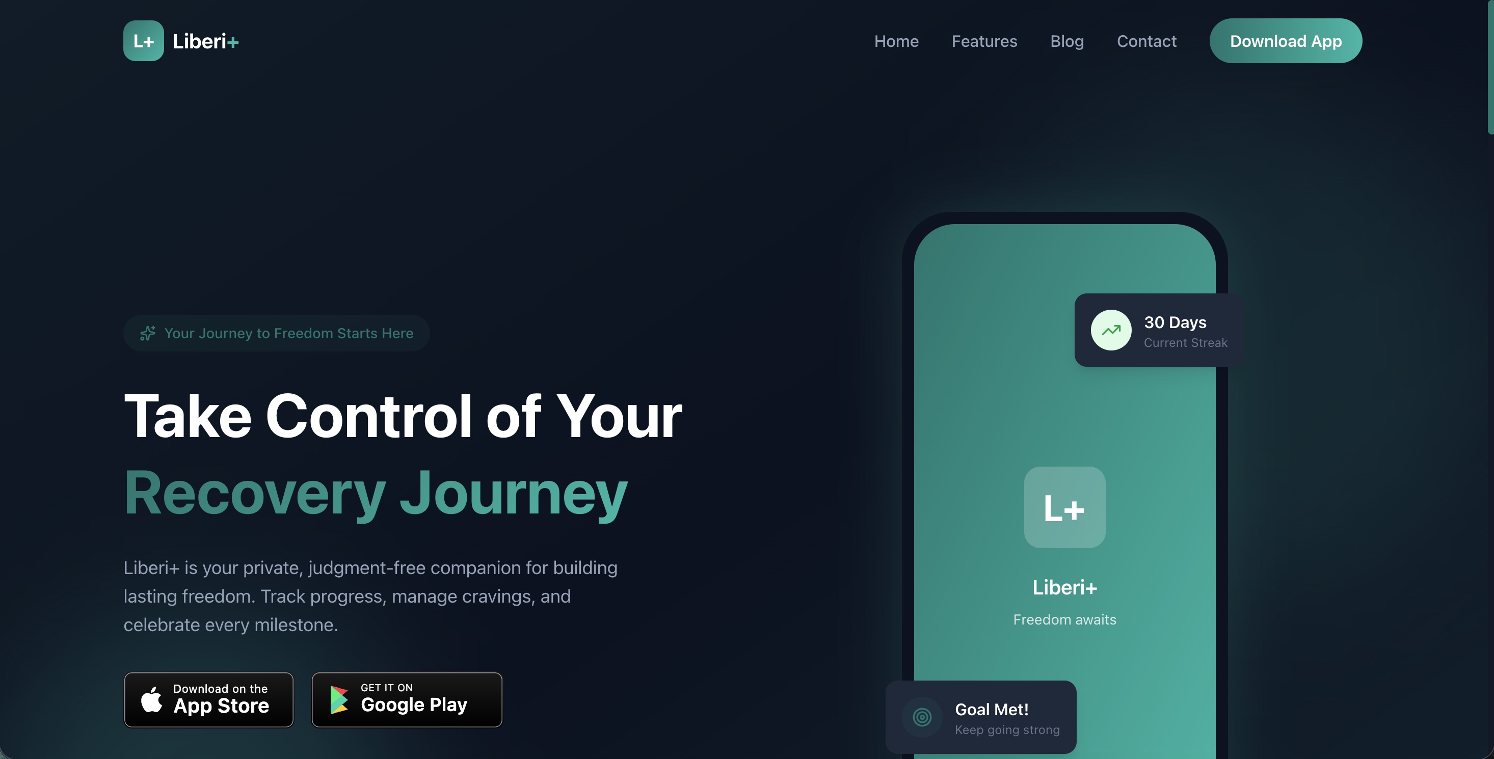 Liberi+ - Application de Rétablissement